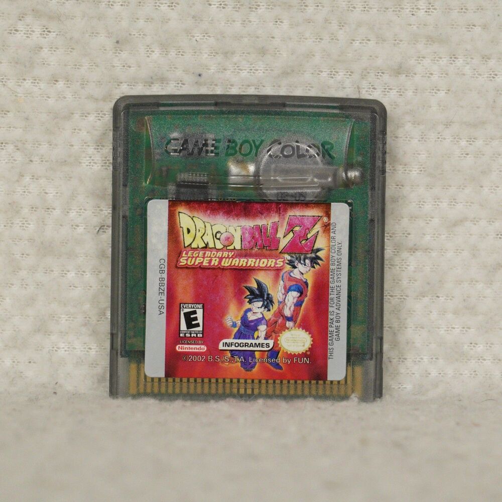 Dragon Ball Z: Legendary Super Warriors Game Cartridge Nintendo Game Boy Color